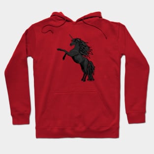 Black Unicorn Hoodie